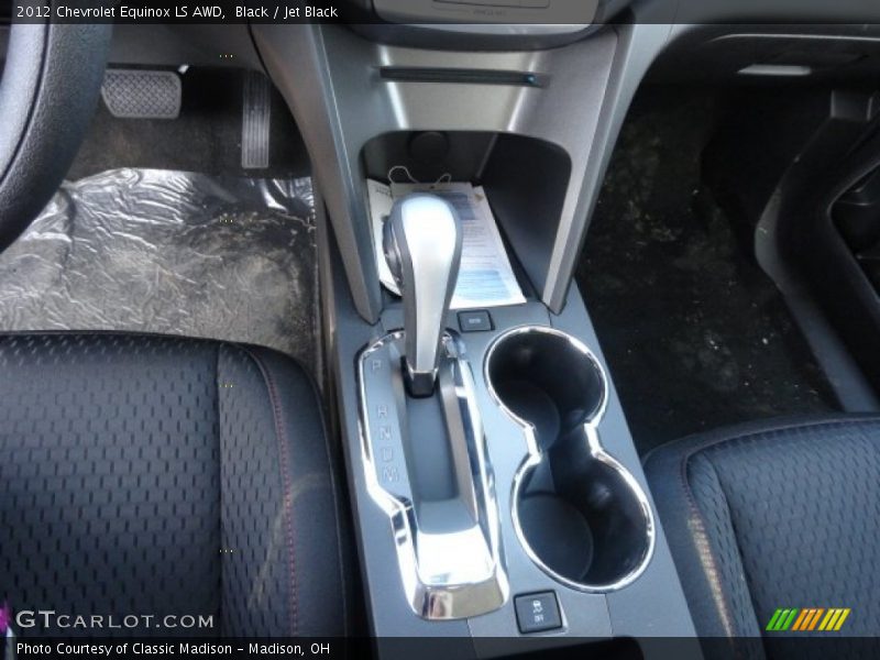 Black / Jet Black 2012 Chevrolet Equinox LS AWD