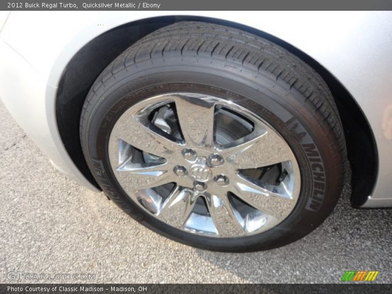 Quicksilver Metallic / Ebony 2012 Buick Regal Turbo