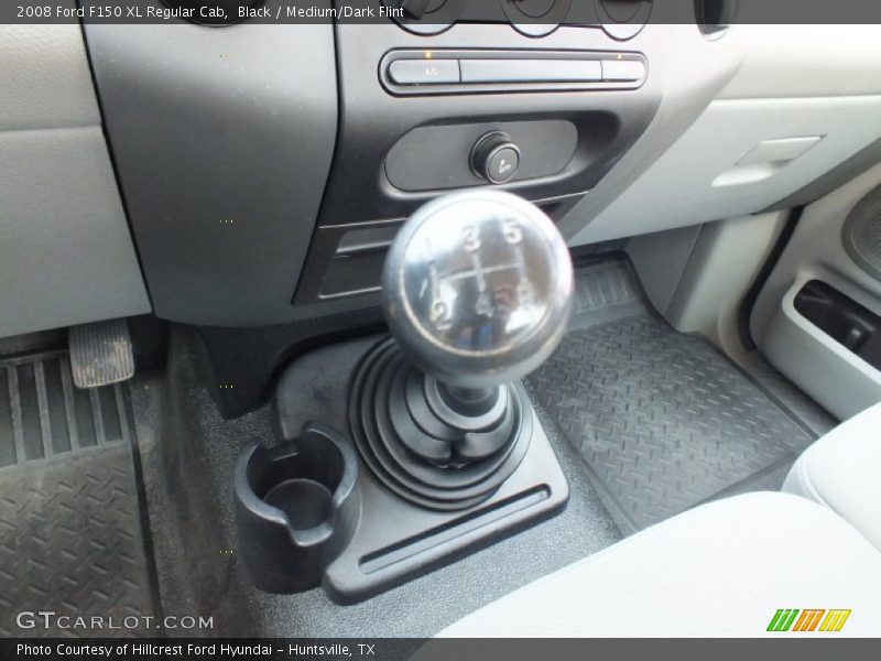 Black / Medium/Dark Flint 2008 Ford F150 XL Regular Cab