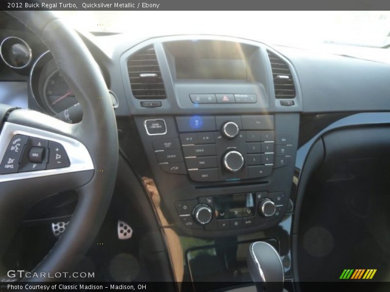 Quicksilver Metallic / Ebony 2012 Buick Regal Turbo