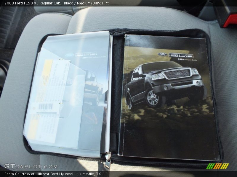 Black / Medium/Dark Flint 2008 Ford F150 XL Regular Cab