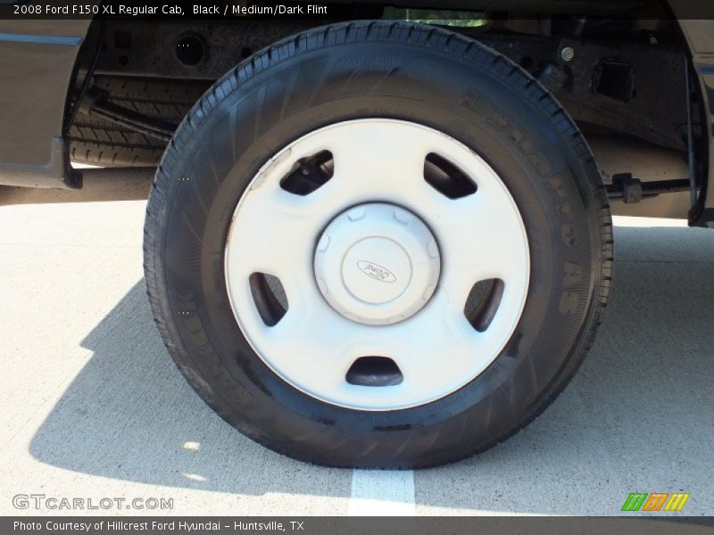 Black / Medium/Dark Flint 2008 Ford F150 XL Regular Cab