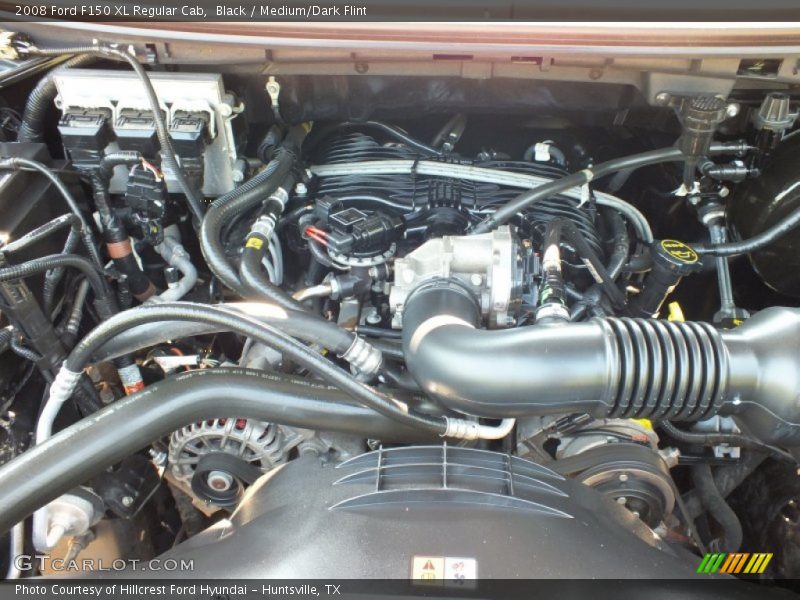 Black / Medium/Dark Flint 2008 Ford F150 XL Regular Cab