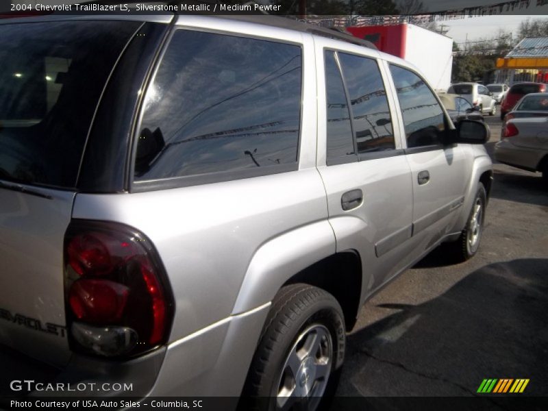 Silverstone Metallic / Medium Pewter 2004 Chevrolet TrailBlazer LS