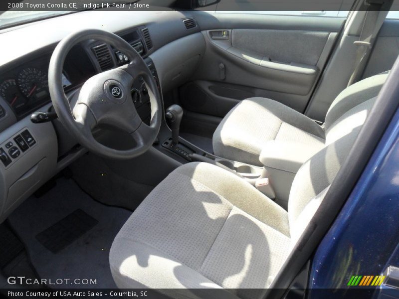 Indigo Ink Pearl / Stone 2008 Toyota Corolla CE