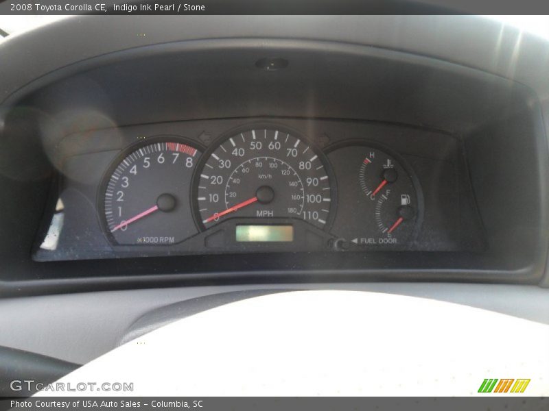 Indigo Ink Pearl / Stone 2008 Toyota Corolla CE