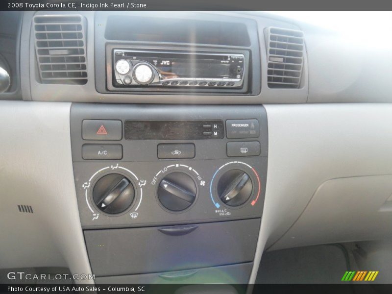 Indigo Ink Pearl / Stone 2008 Toyota Corolla CE
