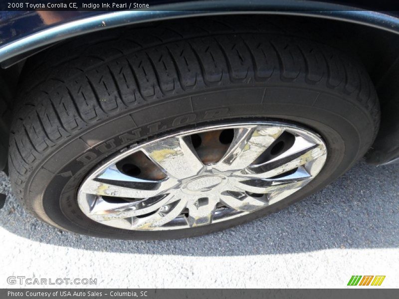 Indigo Ink Pearl / Stone 2008 Toyota Corolla CE