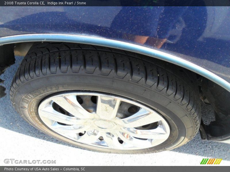 Indigo Ink Pearl / Stone 2008 Toyota Corolla CE