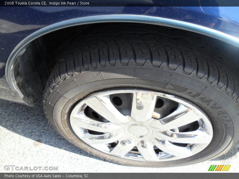 Indigo Ink Pearl / Stone 2008 Toyota Corolla CE
