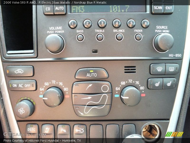 Controls of 2006 S60 R AWD