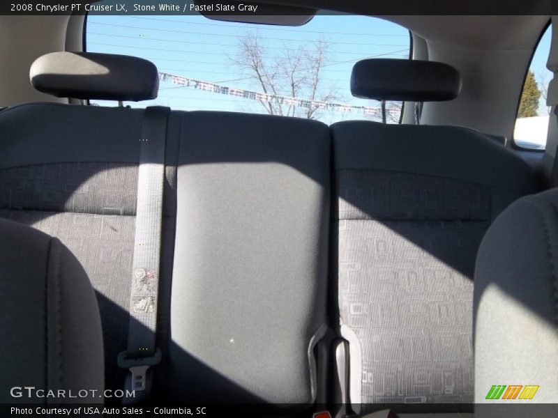 Stone White / Pastel Slate Gray 2008 Chrysler PT Cruiser LX