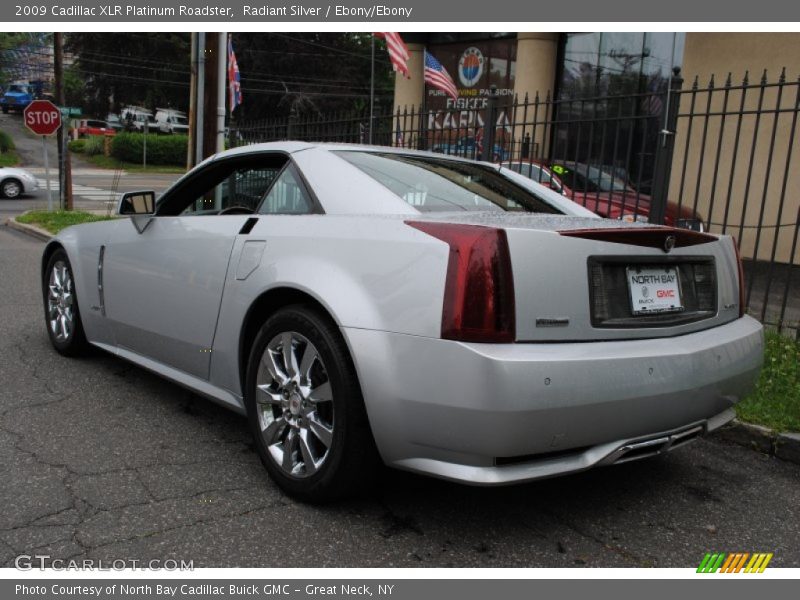 Radiant Silver / Ebony/Ebony 2009 Cadillac XLR Platinum Roadster