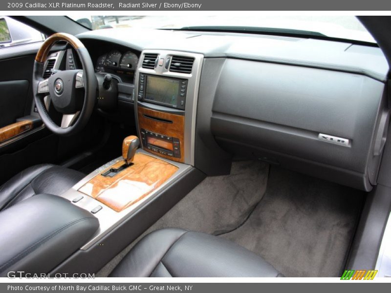 Radiant Silver / Ebony/Ebony 2009 Cadillac XLR Platinum Roadster