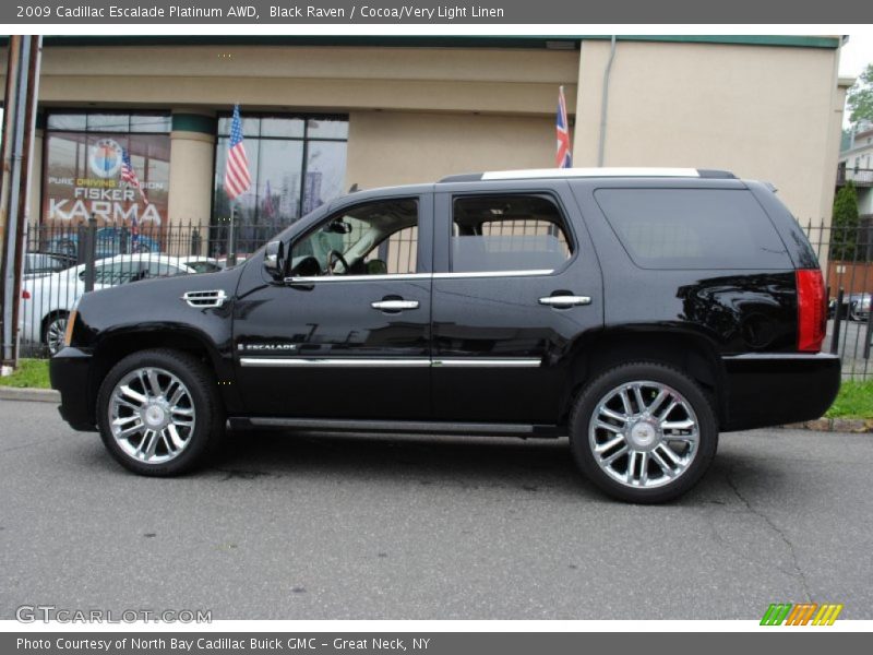  2009 Escalade Platinum AWD Black Raven