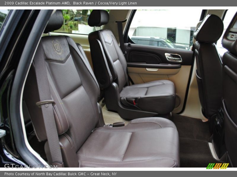  2009 Escalade Platinum AWD Cocoa/Very Light Linen Interior