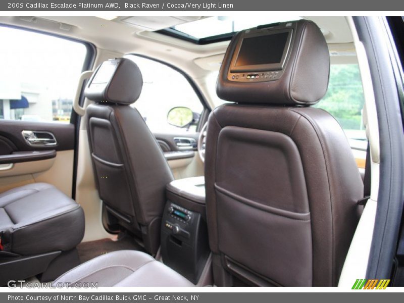  2009 Escalade Platinum AWD Cocoa/Very Light Linen Interior