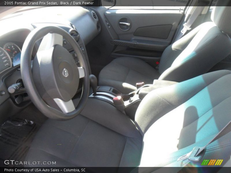 Black / Dark Pewter 2005 Pontiac Grand Prix Sedan