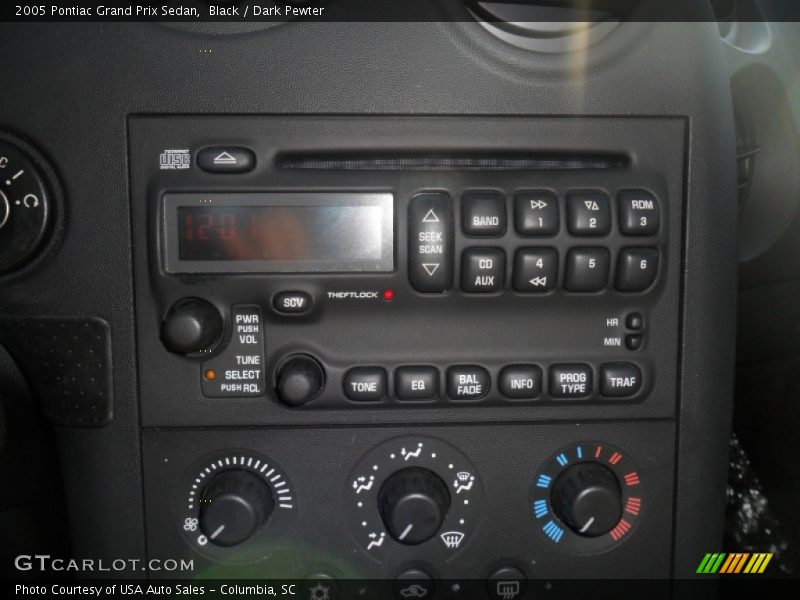 Black / Dark Pewter 2005 Pontiac Grand Prix Sedan