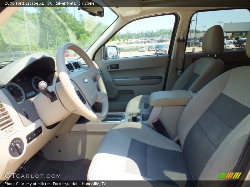 Silver Metallic / Stone 2008 Ford Escape XLT V6