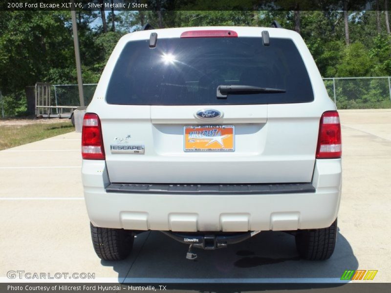 Silver Metallic / Stone 2008 Ford Escape XLT V6