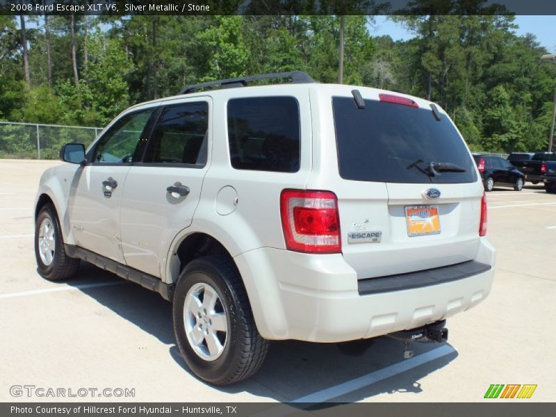Silver Metallic / Stone 2008 Ford Escape XLT V6