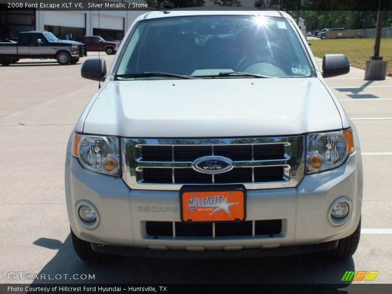 Silver Metallic / Stone 2008 Ford Escape XLT V6