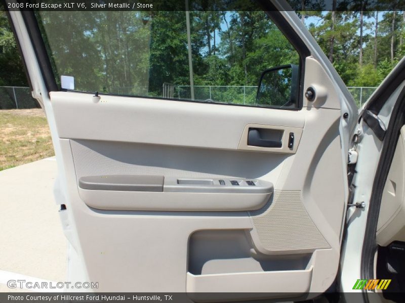 Silver Metallic / Stone 2008 Ford Escape XLT V6