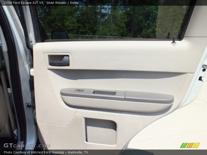 Silver Metallic / Stone 2008 Ford Escape XLT V6