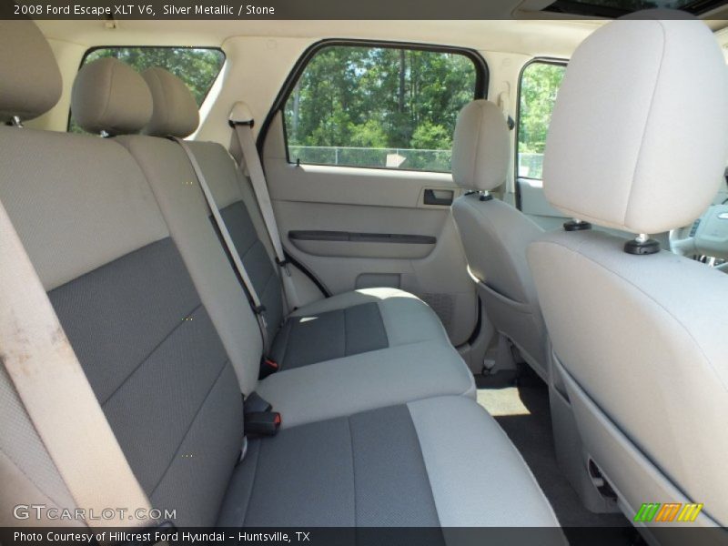 Silver Metallic / Stone 2008 Ford Escape XLT V6