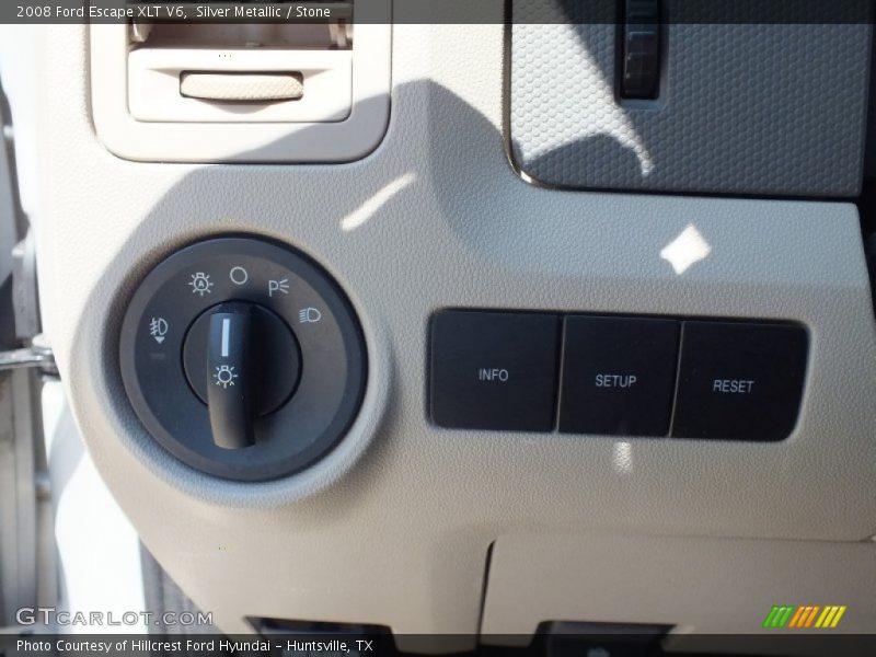 Silver Metallic / Stone 2008 Ford Escape XLT V6