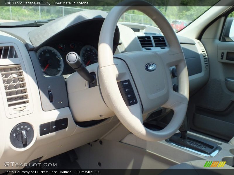 Silver Metallic / Stone 2008 Ford Escape XLT V6