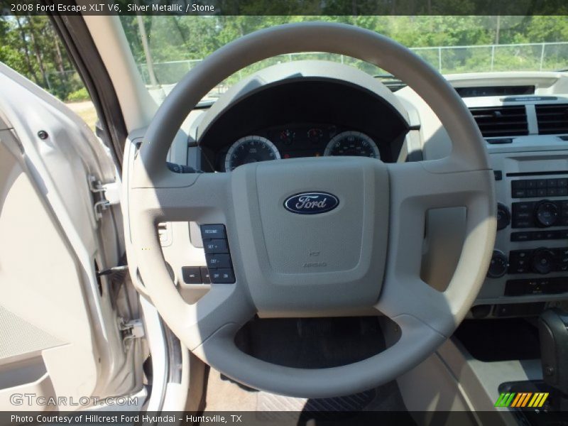 Silver Metallic / Stone 2008 Ford Escape XLT V6