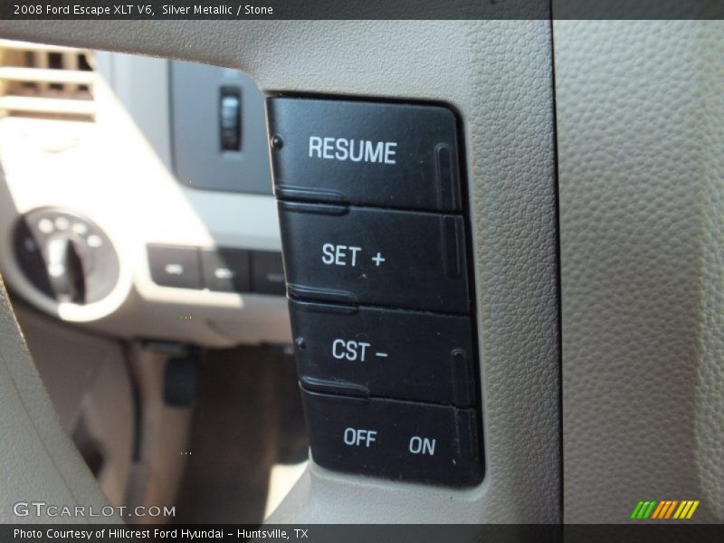 Silver Metallic / Stone 2008 Ford Escape XLT V6