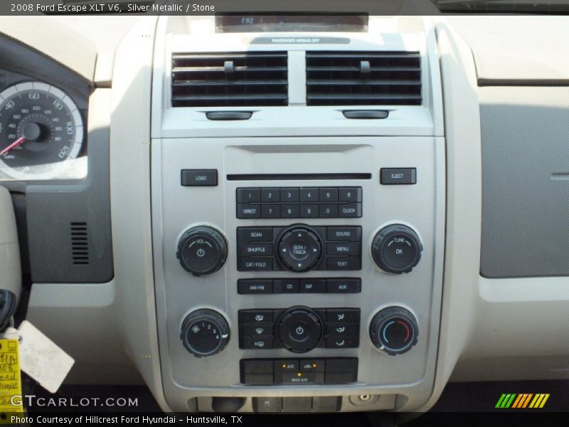 Silver Metallic / Stone 2008 Ford Escape XLT V6