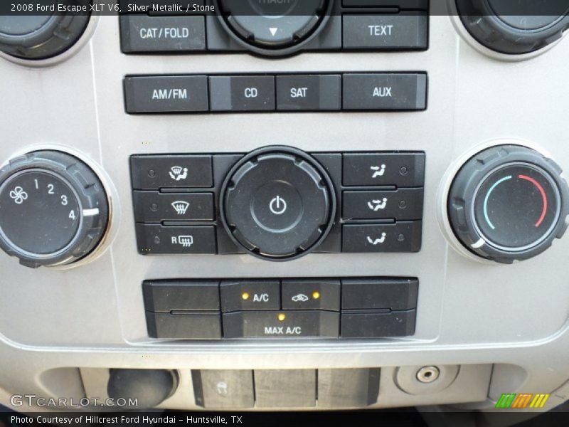 Silver Metallic / Stone 2008 Ford Escape XLT V6