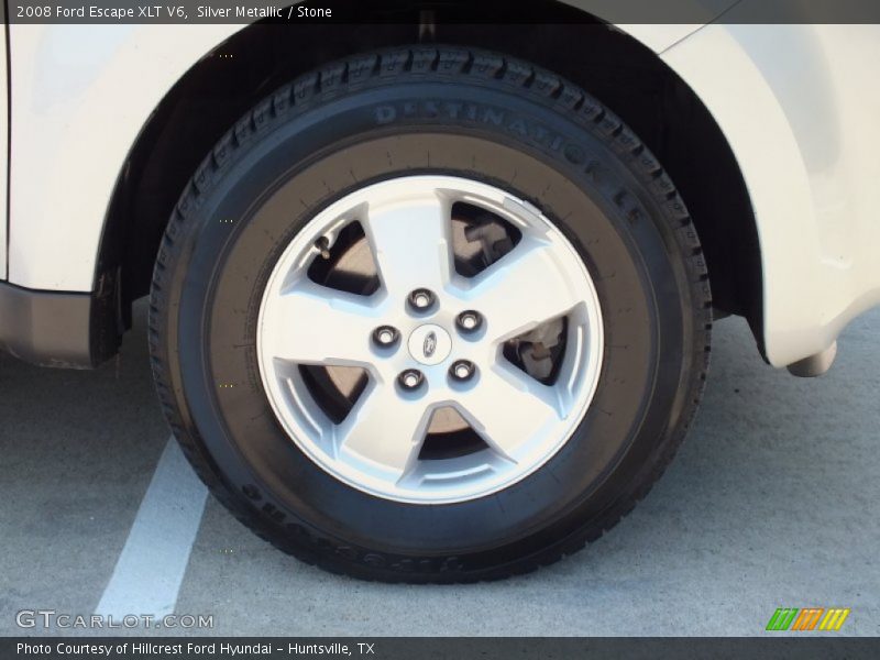 Silver Metallic / Stone 2008 Ford Escape XLT V6