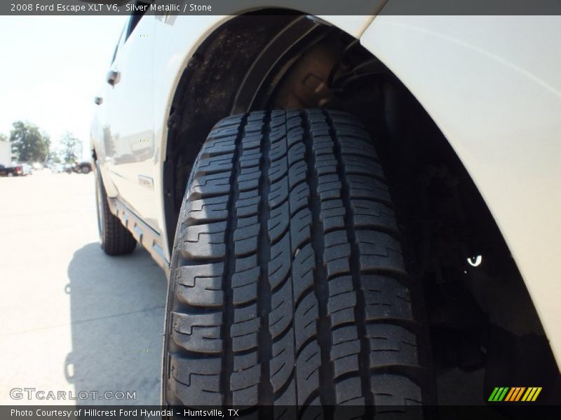 Silver Metallic / Stone 2008 Ford Escape XLT V6