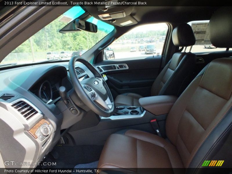 Front Seat of 2013 Explorer Limited EcoBoost