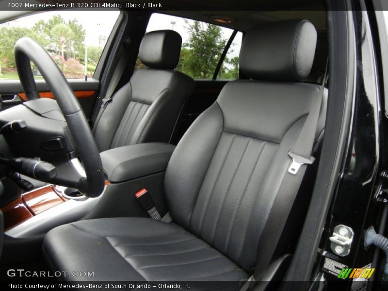  2007 R 320 CDI 4Matic Black Interior