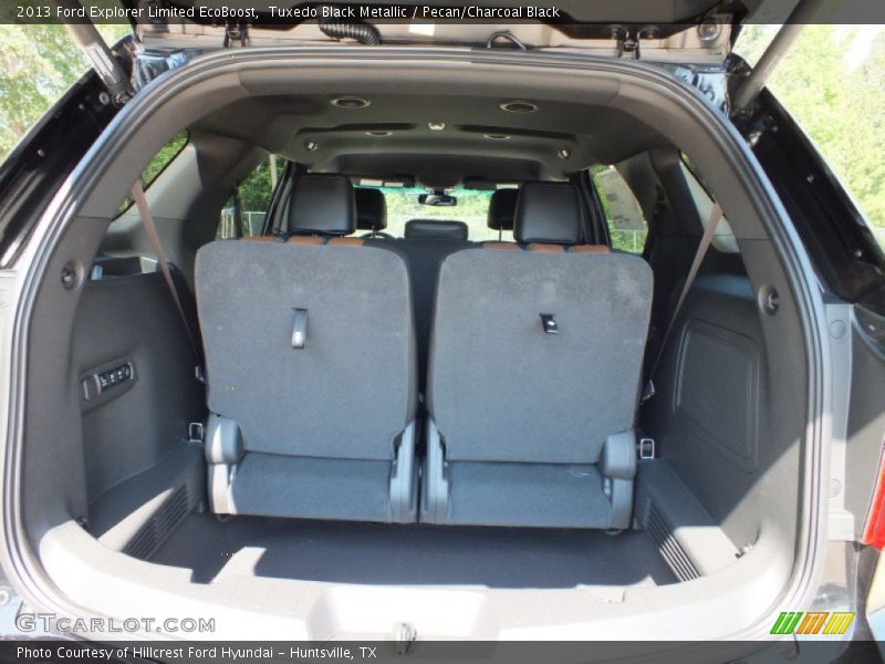 Tuxedo Black Metallic / Pecan/Charcoal Black 2013 Ford Explorer Limited EcoBoost