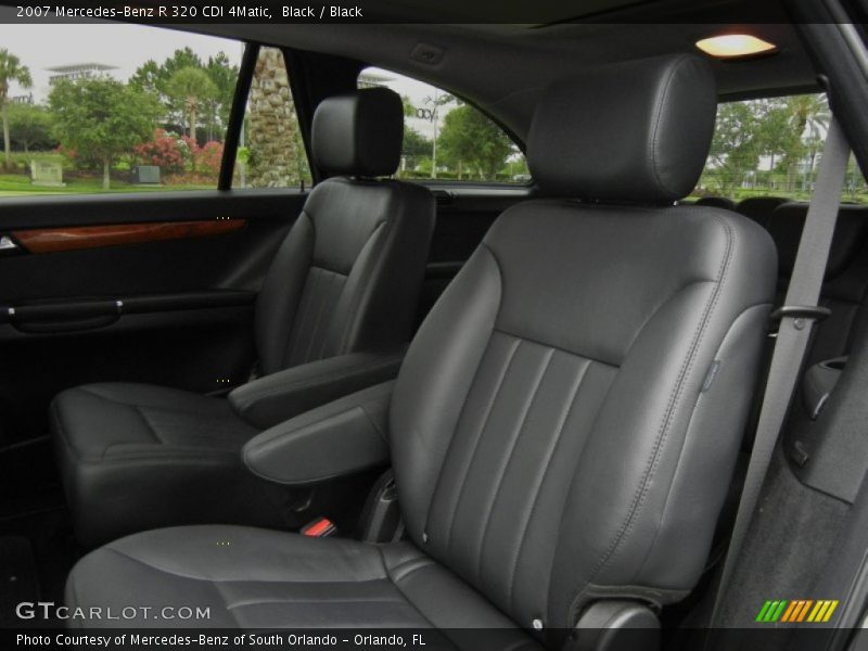  2007 R 320 CDI 4Matic Black Interior