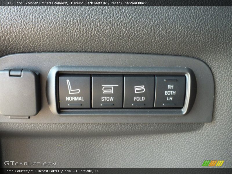 Tuxedo Black Metallic / Pecan/Charcoal Black 2013 Ford Explorer Limited EcoBoost