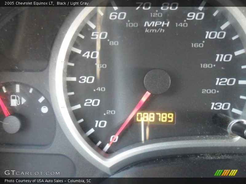 Black / Light Gray 2005 Chevrolet Equinox LT