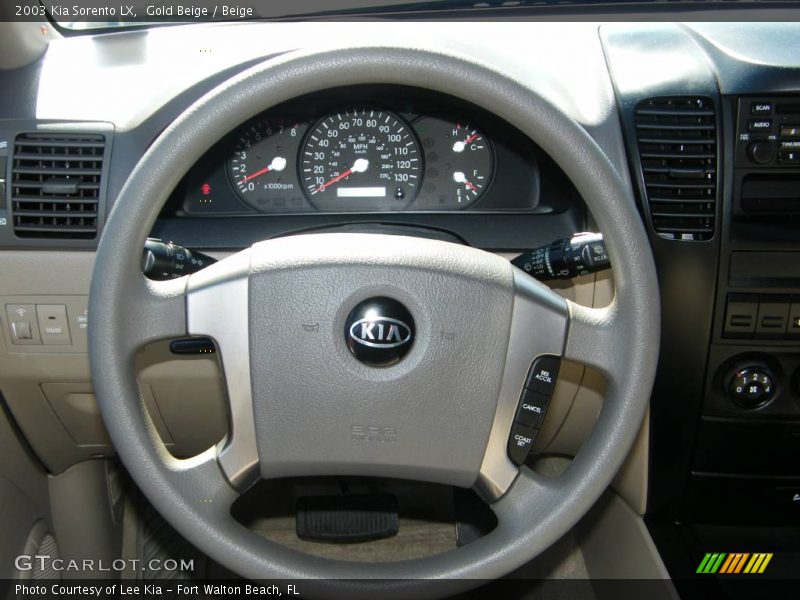 Gold Beige / Beige 2003 Kia Sorento LX