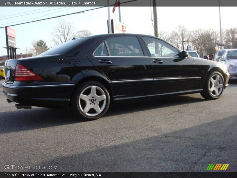 Black / Charcoal 2005 Mercedes-Benz S 500 Sedan