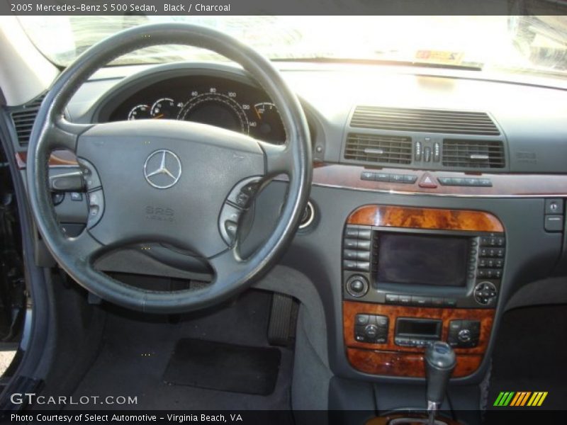 Black / Charcoal 2005 Mercedes-Benz S 500 Sedan