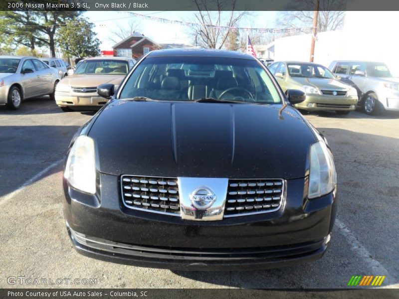 Onyx Black / Black 2006 Nissan Maxima 3.5 SL
