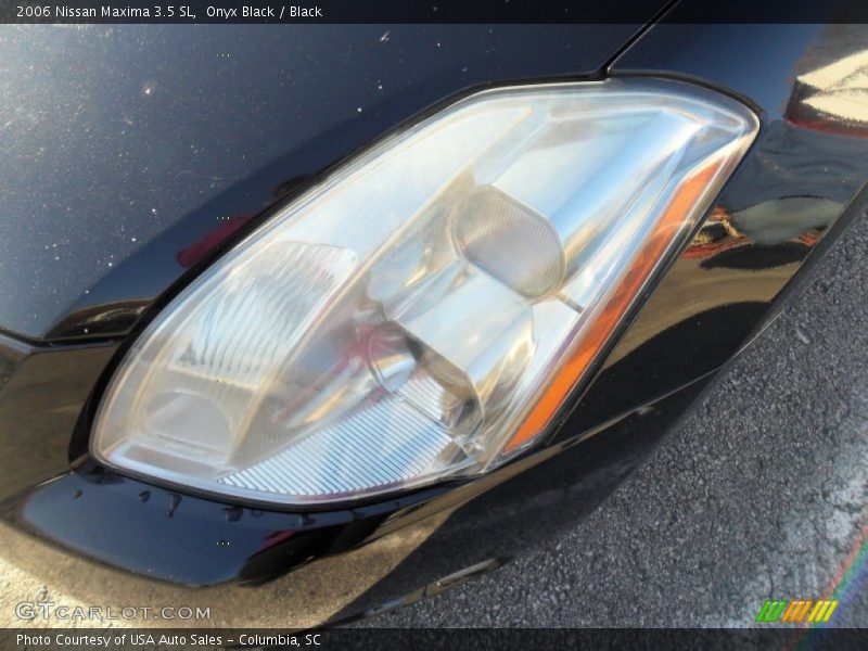 Onyx Black / Black 2006 Nissan Maxima 3.5 SL
