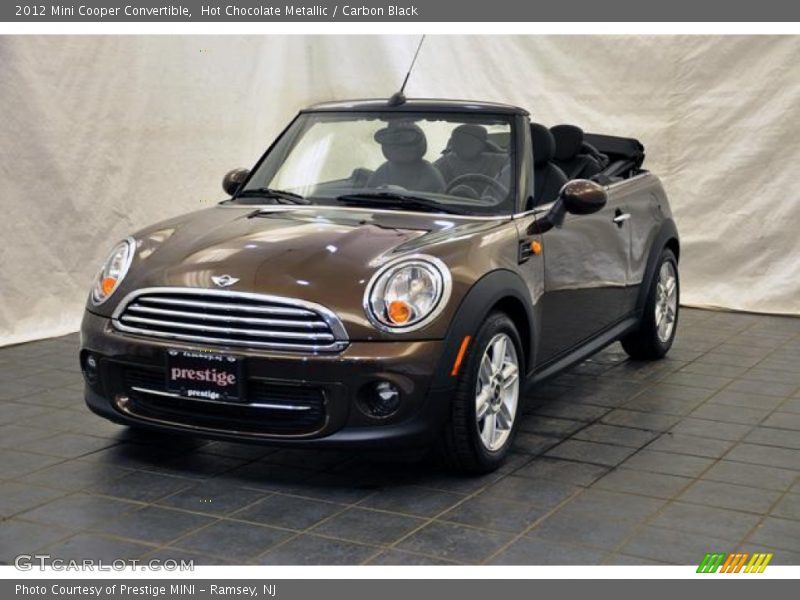 Hot Chocolate Metallic / Carbon Black 2012 Mini Cooper Convertible